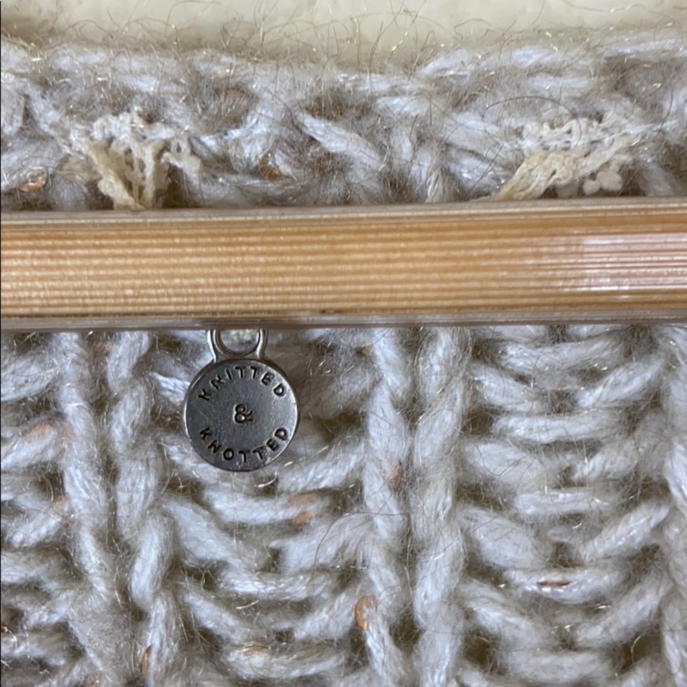 Euc Anthropologie Knitted & Knotted sweater M - Picture 7 of 10